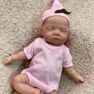 Mini 11-Inch Soft Silicone Reborn Baby Doll