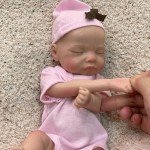 Mini 11-Inch Soft Silicone Reborn Baby Doll