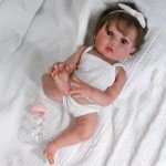 Lucy 18-Inch Reborn Baby Girl Doll Set