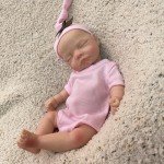 Mini 11-Inch Soft Silicone Reborn Baby Doll
