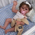 Lucy 18-Inch Reborn Baby Girl Doll Set