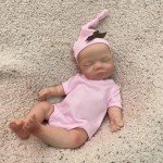 Mini 11-Inch Soft Silicone Reborn Baby Doll