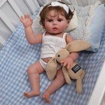 Lucy 18-Inch Reborn Baby Girl Doll Set