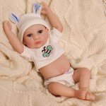 Adorable 10-Inch Twin Silicone Reborn Dolls Set