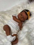 19 Inch Realistic Reborn Black Toddler Doll