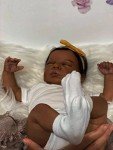 19 Inch Realistic Reborn Black Toddler Doll