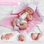 12-Inch Realistic Silicone Reborn Baby Doll - Girl