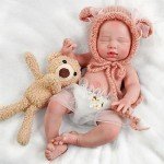 12-Inch Realistic Silicone Reborn Baby Doll - Girl