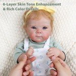Realistic 18-Inch Reborn Baby Doll Girl