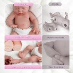 12-Inch Realistic Silicone Reborn Baby Doll - Girl