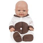 14-Inch Realistic Silicone Bald Baby Doll - Girl