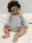 20" Smiling African American Reborn Baby Doll