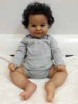 20" Smiling African American Reborn Baby Doll