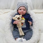 WOOROY Lifelike 19-Inch Reborn Baby Doll Boy