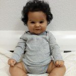 20" Smiling African American Reborn Baby Doll
