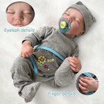 Realistic 17-Inch Reborn Baby Boy Doll