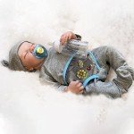 Realistic 17-Inch Reborn Baby Boy Doll