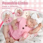 Jirachi 18-Inch Realistic Sleeping Reborn Baby Doll