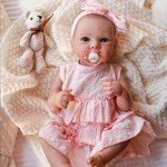 Lifelike 18-Inch Pinky Reborn Baby Doll