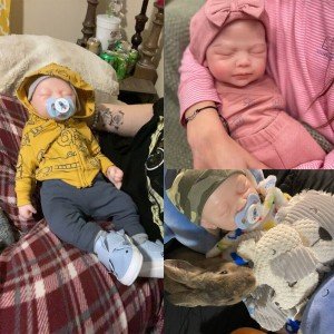 Lifelike 18.5" Reborn Baby Boy Doll