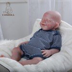 COSDOLL 18.5" Reborn Baby Boy Doll with Drink-Wet System