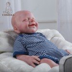 COSDOLL 18.5" Reborn Baby Boy Doll with Drink-Wet System