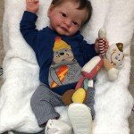 WOOROY Lifelike 19-Inch Reborn Baby Doll Boy