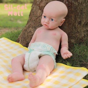 22" Reborn Baby Doll with Drink-Wet System