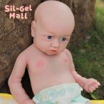 22" Reborn Baby Doll with Drink-Wet System
