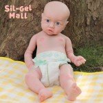 22" Reborn Baby Doll with Drink-Wet System