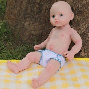 16.5" Full Body Silicone Reborn Baby Doll