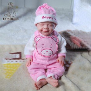 Adorable 18.5" Silicone Reborn Baby Twins Dolls