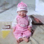 Adorable 18.5" Silicone Reborn Baby Twins Dolls