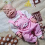 Adorable 18.5" Silicone Reborn Baby Twins Dolls