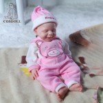 Adorable 18.5" Silicone Reborn Baby Twins Dolls