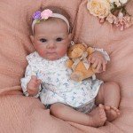 Lifelike 18" Reborn Baby Doll for Kids