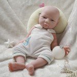18.5" Full Body Silicone Reborn Baby Boy Doll