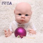 IVITA 19" Blue Eyes Silicone Reborn Doll