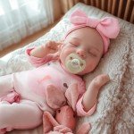 Realistic 12-Inch Reborn Baby Doll Gift Set