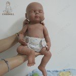 15.5'' Soft Silicone Reborn Baby Girl Doll