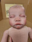 17-Inch Unmarked Newborn Reborn Baby Doll