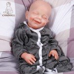 18.5" Full Body Silicone Reborn Boy Doll