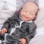 18.5" Full Body Silicone Reborn Boy Doll