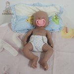 15.5'' Soft Silicone Reborn Baby Girl Doll