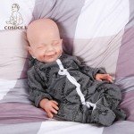 18.5" Full Body Silicone Reborn Boy Doll