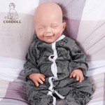 18.5" Full Body Silicone Reborn Boy Doll