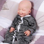 18.5" Full Body Silicone Reborn Boy Doll