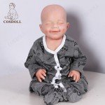 18.5" Full Body Silicone Reborn Boy Doll