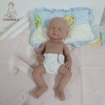 15.5'' Soft Silicone Reborn Baby Girl Doll
