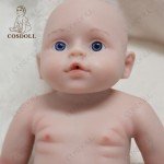 16.5'' Full Body Silicone Reborn Baby Doll